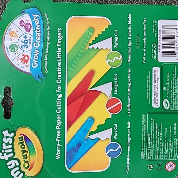Crayola Safety Scissors 3 Pairs - Picture 2 of 2